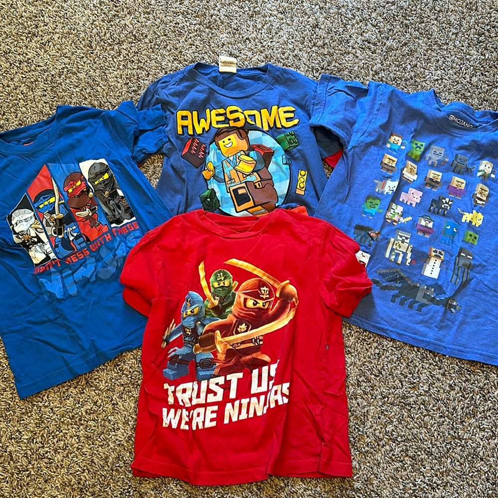 Lego Minecraft t shirt